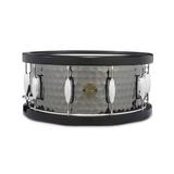 Gretsch S16514WHBSH 6.5â€�x14â€� Hammered Black Steel Snare Drum