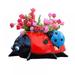 Eco-Friendly Resin Ladybugs Flower Pots Decor Ladybug Flower Planters Ladybug Flower Vase Ladybug Planter Decor Ladybug Decor for Outside Garden Yard Lawn Decoration