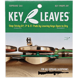 Key Leaves Soprano Saxophone Key Props to prevent sticky G# Eb and Low C# pads