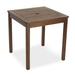 Evergreen Eucalyptus Wood Outdoor Square Bistro Table