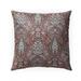 Kirman Coral Red Outdoor Pillow by Kavka Designs
