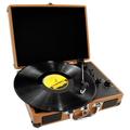 PYLE PVTT2UWD - Retro Belt-Drive Turntable With USB-to-PC Connection Rechargeable Battery