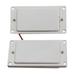 Electric Guitar Sealed Humbucker Pickup w/ Mounting Screw Cover for 6-String Guitar White