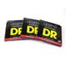 DR Guitar Strings 3 Pack Electric Legend Flat Wound Stainless Steel 13-54