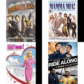 Comedy 4 Pack DVD Bundle: Zombieland Mamma Mia! The Movie Legally Blonde 2 2 Movies: Ride Along 2-Movie Collection