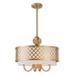 Livex Lighting - Arabesque - 5 Light Pendant in Glam Style - 18 Inches wide by