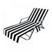 Pool Chair Cover Portable Sun Lounger Beach Chair Towel Cover 29.5X78.7 inch