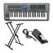Novation Impulse 49 USB Midi Controller Keyboard with Stand & Sustain Pedal