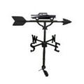 Montague Metal Products 200 Series 32 In. Black And White Classic Car Weathervane