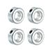 Uxcell Shaft Collar 5/16 Bore Zinc Plated Carbon Steel Set Screw Clamping Collars Silver Tone 4 Pack