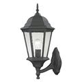 Elk Home 10-Inch Wide Outdoor Temple Hill Wall Sconce Textured Black