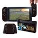 Protective Stickers for Nintendo Switch Full Set - Vinyl Cover Skin for Console Joy con - Decals Protector Set for Switch Controller -Zelda Black