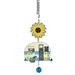 Sunset Vista Glamper Collection 2-Count Hanging Bouncy Outdoor DÃ©cor 14.75 x 6.5 x 0.5 Bee