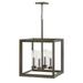 Hinkley Lighting - Four Light Outdoor Pendant - Rhodes - 4 Light Medium Outdoor