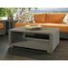 Padma s Plantation Nautilus Outdoor Coffee Table