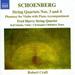 Fred Sherry String Quartet - String Quartets Nos 3 & 4 - Classical - CD