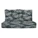 RSH DÃ©cor Indoor Outdoor Pillow Back Deep Seating Loveseat Cushion Set 46â€�x 26â€� x 5â€� Seat and 23â€� x 21â€� x 3 Back Cabrillo Passport Navy Blue