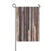 PKQWTM Wood Plank Wall Yard Decor Home Garden Flag Size 12x18 Inches