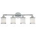 224-CH-Millennium Lighting-4 Light Bath Vanity-10.5 Inches Tall and 30.5 Inches Wide