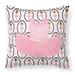 Carolines Treasures BB5153PW1414 Ballerina Pink Tutu Fabric Decorative Pillow 14Hx14W multicolor