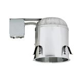 NICOR Lighting 6-Inch IC Rated Line-Voltage Airtight Remodel Housing (17003AR)