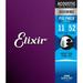 Elixir 11025-U Polyweb 80-20 Bronze Custom Light Acoustic Guitar Strings Set
