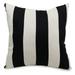 Majestic Home Goods Vertical Stripe Indoor / Outdoor Square Pillow