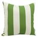 Majestic Home Goods Vertical Stripe Indoor / Outdoor Square Pillow