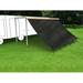 Shatex RV Awning Shade with 90% Privacy Screen Free Kit 8 x 15 Black