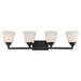 Nuvo Lighting 60/5554 Mobili 4 Light 34-5/8 Wide Bathroom Vanity Light - Bronze