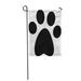 KDAGR Dog Pet Paw Kitten Cute Puppy Cat Step Garden Flag Decorative Flag House Banner 28x40 inch