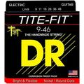 DR Strings Tite-Fit LH-9 Lite-n-Heavy Nickel Plated Electric Guitar Strings