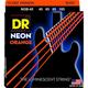 DR Handmade Strings 45-105 DR Hi-Def Neon Bass Strings Orange