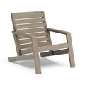 Homestyles Sustain Wood Outdoor Lounge Chair in Gray
