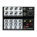 8 Channel Multifunctional USB Audio Mixer Portable Sound Mixer Professional Home-use Dual Microphone Inputs Sound Mixer