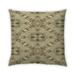 Ahgly Company Outdoor Square Contemporary Throw Pillow 18 inch by 18 inch