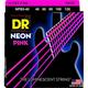 DR Handmade Strings NPB5-45-U 45-125 DR Hi-Def Neon Bass 5 String Pink