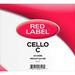 Super Sensitive Red Label Series Cello C String 4/4 Size Medium