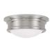 Livex Lighting - Astor - 2 Light Flush Mount in Coastal Style - 13 Inches wide