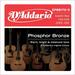 D Addario EPBB170-5 Phosphor Bronze 5-String Acoustic Bass Strings Long Scale 45-130
