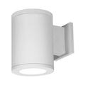 Wac Lighting Ds-Ws05-Fs Tube Architectural 1 Light 7 Tall Led Outdoor Wall Sconce - White