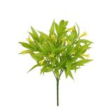 yubnlvae artificial flowers artificial outdoor tropical flowers morning glory shrubs greenery fall leaves farmhouse decor for hanging planter front porch decor yellow