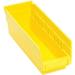 23 5/8 Deep x 6 5/8 Wide x 4 High Yellow Shelf Bin