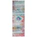 SAFAVIEH Indoor Outdoor BAR554M Barbados Light Blue / Pink Rug