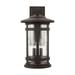 Capital Lighting 935531 Mission Hills 3 Light 20 Tall Outdoor Wall Sconce - Bronze