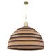 40 inch 1 Light Pendant in Transitional Style 40 inches Wide By 39.75 inches High Bailey Street Home 116-Bel-4182623