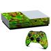 Skins Decal Vinyl Wrap for Xbox One S Console - decal stickers skins cover -green glass trippy psychedelic