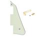 LP Guitar Pickguard with Bracket for Les Paul Electric Guitar Ivory with Gold