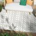 Well Woven Nors Ivory Indoor/Outdoor Nordic Lattice Area Rug 8x10 (7 10 x 9 10 )