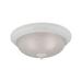 Elk Home - Huntington - Three Light Flush Mount-White Finish